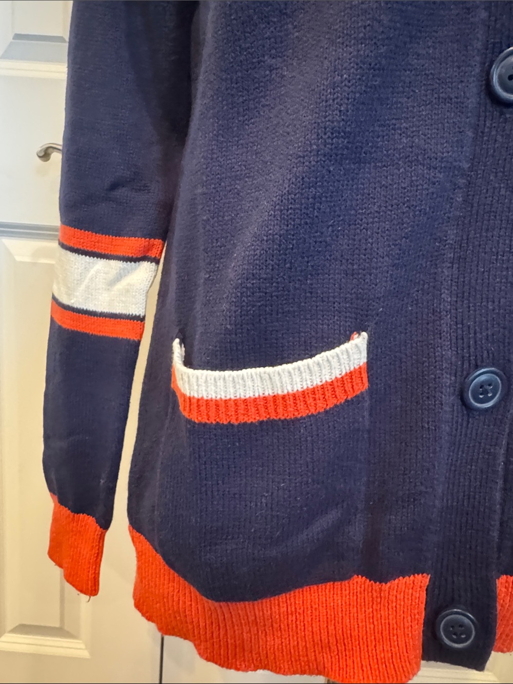 Junk Food Clothing CHICAGO BEARS Cardigan - Picture 4 of 6